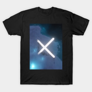 PlayStation Nebula Art - X T-Shirt